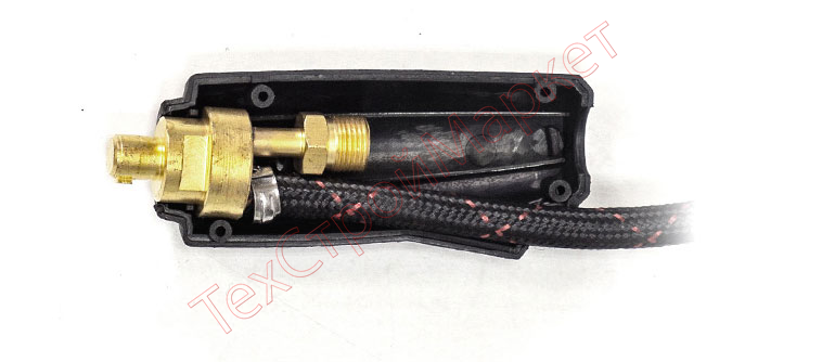 Разъем силовой TIG 25 M12x1 шланг L=2m new  Aurora