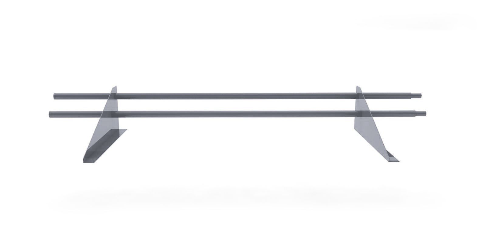 Снегозадержатель овальный L-3м - Серый (Ral 7004)