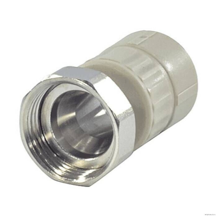 Муфта с накидной гайкой 32x1 1/4" (60/15) (Valfex) СЕРАЯ "ВАЛФ-РУС"