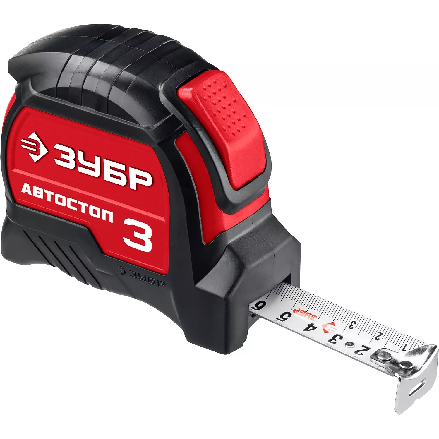 Рулетка с автостопом Автостоп, 3 м х 16 мм, ЗУБР
