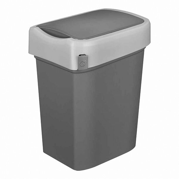 Контейнер для мусора Smart Bin 25л (серый)