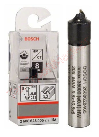 Фреза Bosch HM-карнизная 3.2/11/8 (405)