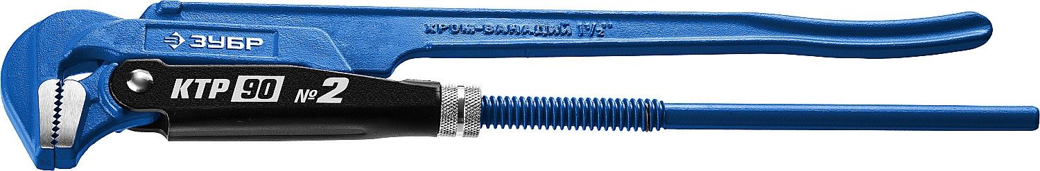 Ключ трубный прямые губки, №2, ЗУБР КТР-90