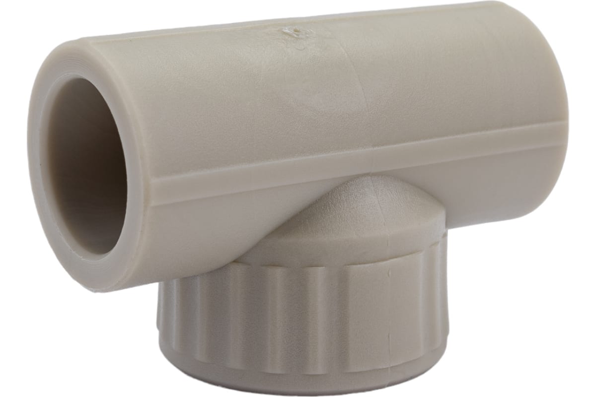 Тройник переходной с внутренней резьбой 25х1/2"х25 (60/15) (Valfex) СЕРЫЙ