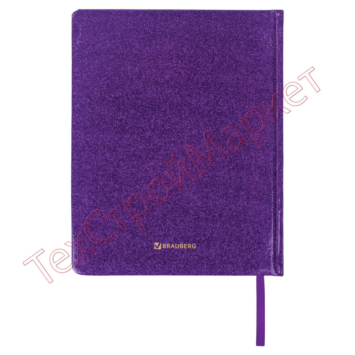 Дневник 1-11 класс 48 л., обложка кожзам (твердая), фольга, BRAUBERG "SPARKLE", фиолетовый, 105461