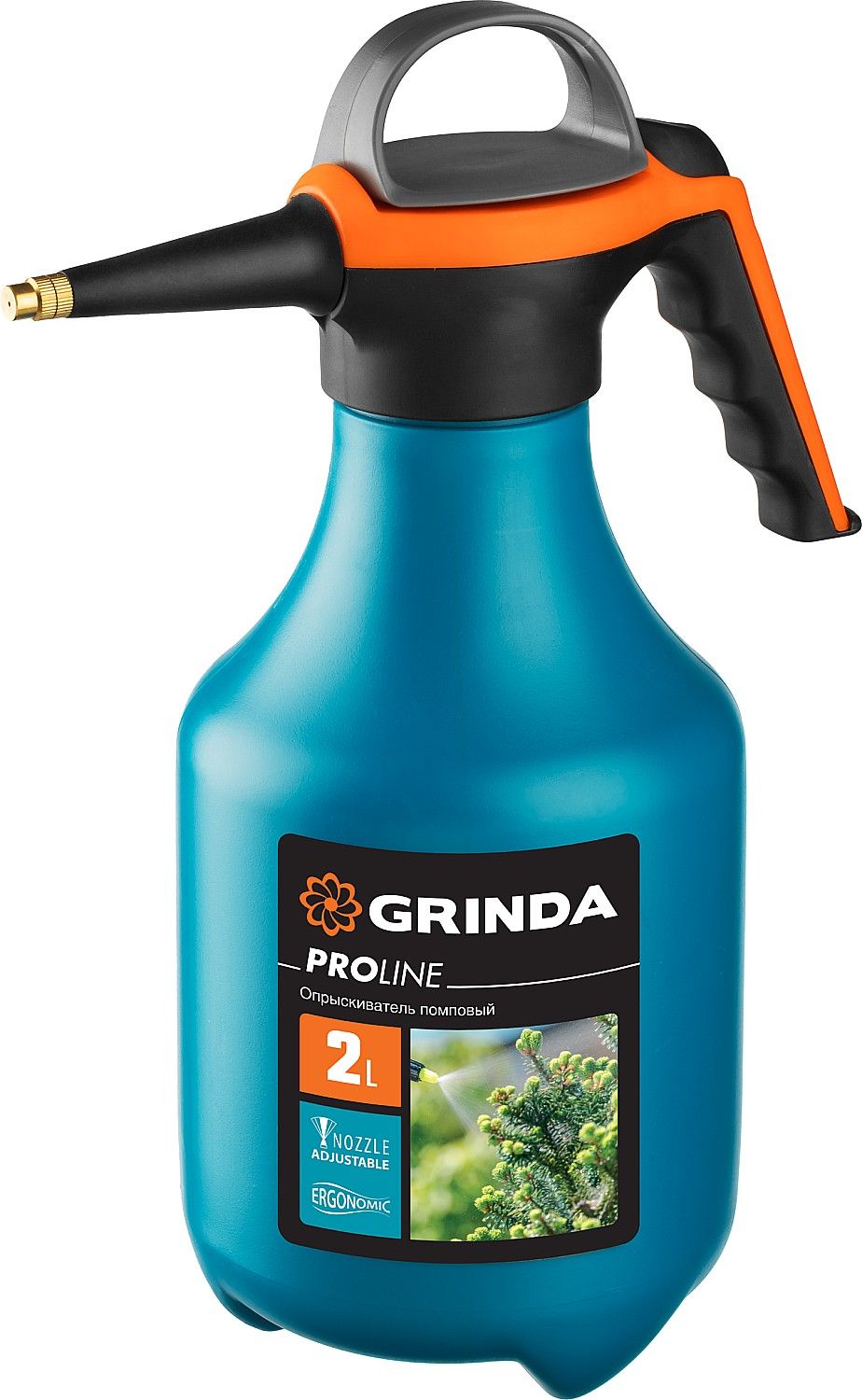 Опрыскиватель 2 л, помповый, GRINDA PP-2 