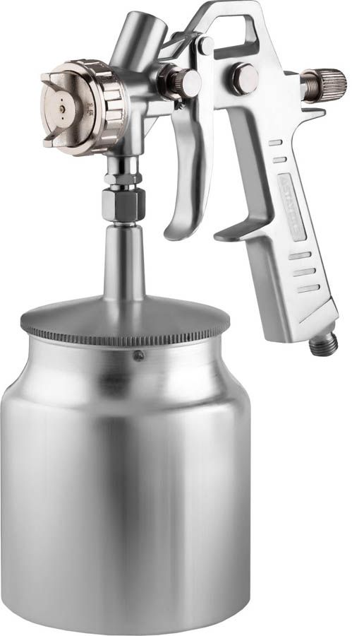 Краскопульт пневматический с нижним бачком, 1,5мм STAYER "MASTER" ORION	