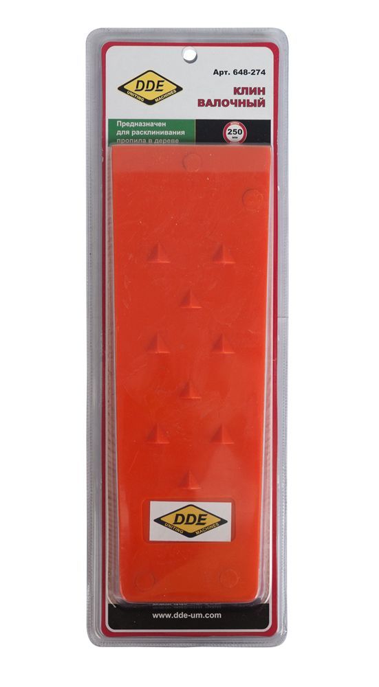 Клин для валки деревьев DDE 250 мм(10")пластик