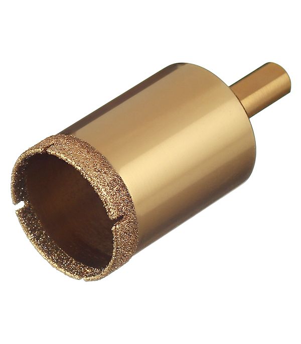 Коронка алмазная "Эксперт" по керамограниту 45мм (1шт) блистер,ПРАКТИКА