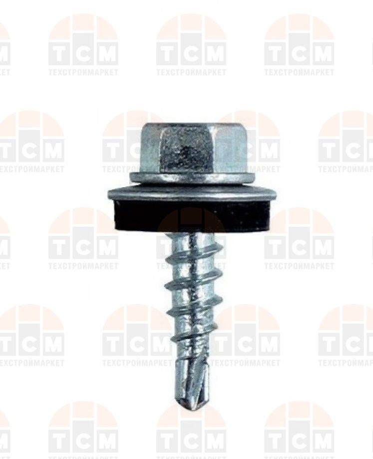 Саморез кровельный 5,5*19мм - оцинкованный  (Р)