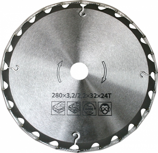 Диск пильный BELMASH 280х3,2/2,2х32мм; 24Т