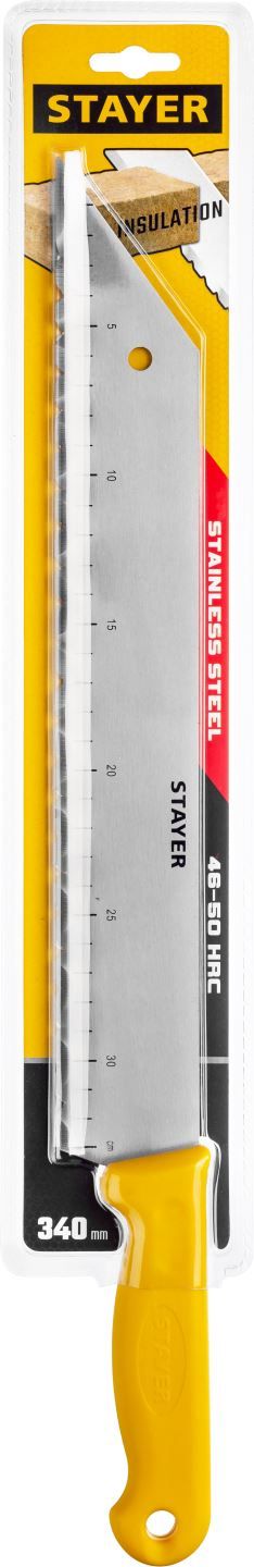 Нож для листовых изоляционных материалов, 340 мм, STAYER