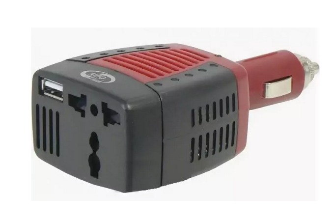 Преобразователь напряжения-инвертер с USB-портом 120-150 Вт ,сила тока 0,2 А "AUTOVIRAZH"