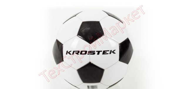 Мяч KROSTEK футбольный #4 size 5 ПВХ Мяч KROSTEK футбольный #4 size 5 ПВХ