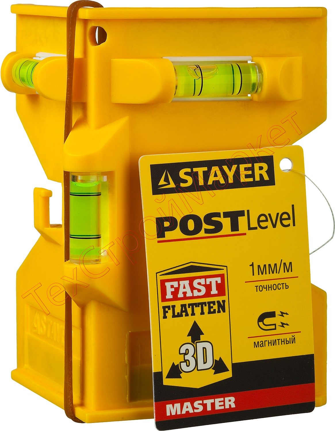 Уровень углового типа магнитный STAYER POST-Level 