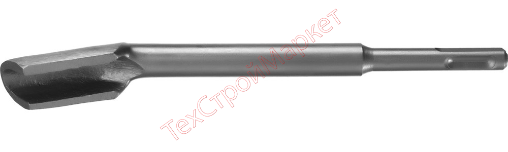 Зубило-штробер полукруглое для перфораторов, 22x200мм СИБИН SDS-Plus