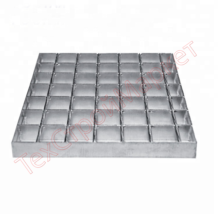 Решетка ячеистая, оцинкованная сталь Gidrolica Point РВ 285*285*21мм, кл. В125