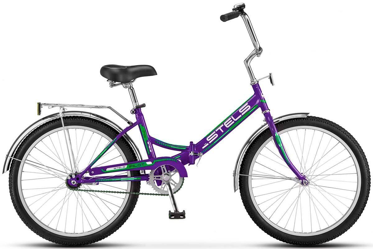 Велосипед 24" STELS Pilot-710 (14" Фиолетовый)