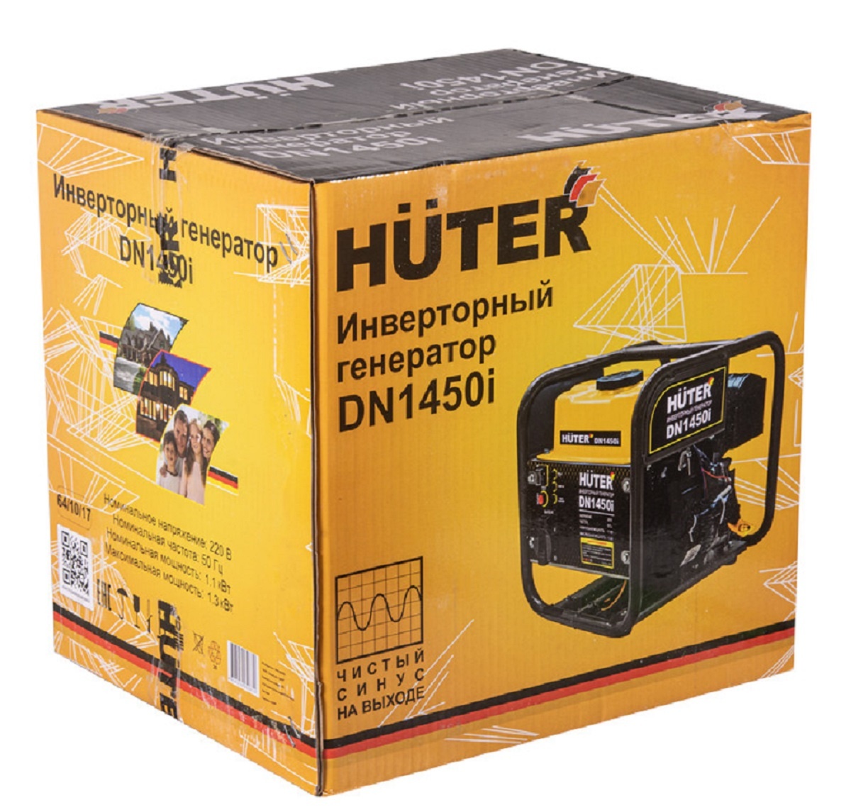 Генератор инверторный DN1450i Huter