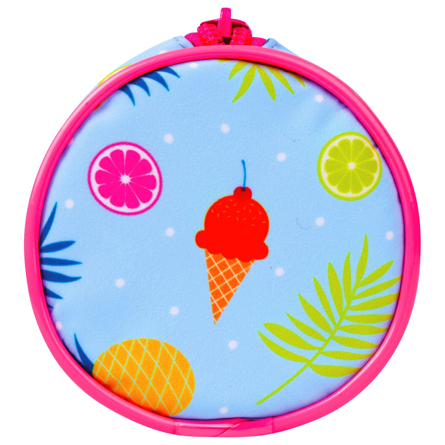 Пенал-тубус BRAUBERG, с эффектом Soft Touch, мягкий, "Fruits", 22х8 см, 229014