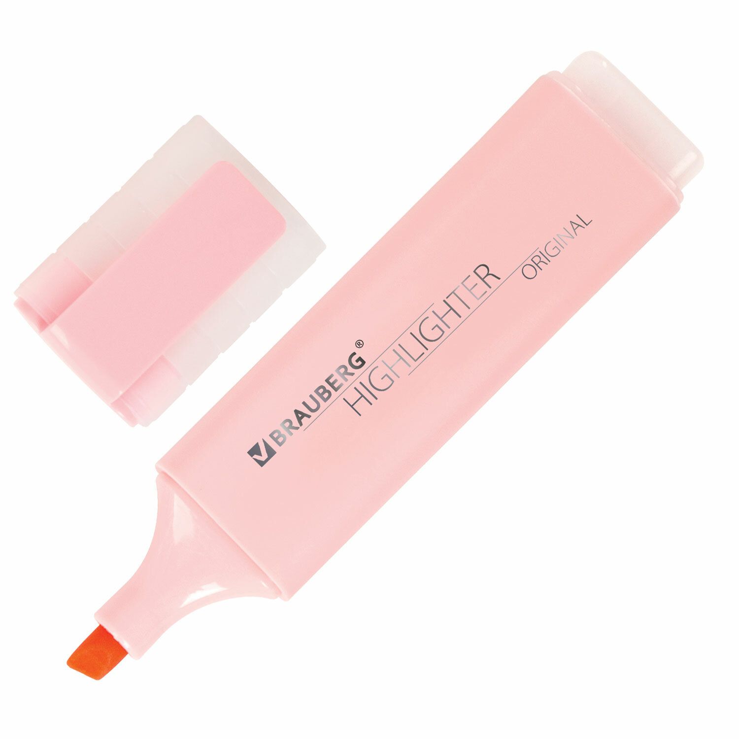 Набор текстовыделителей BRAUBERG 6 шт., АССОРТИ, "ORIGINAL PASTEL", линия 1-5 мм, 151698