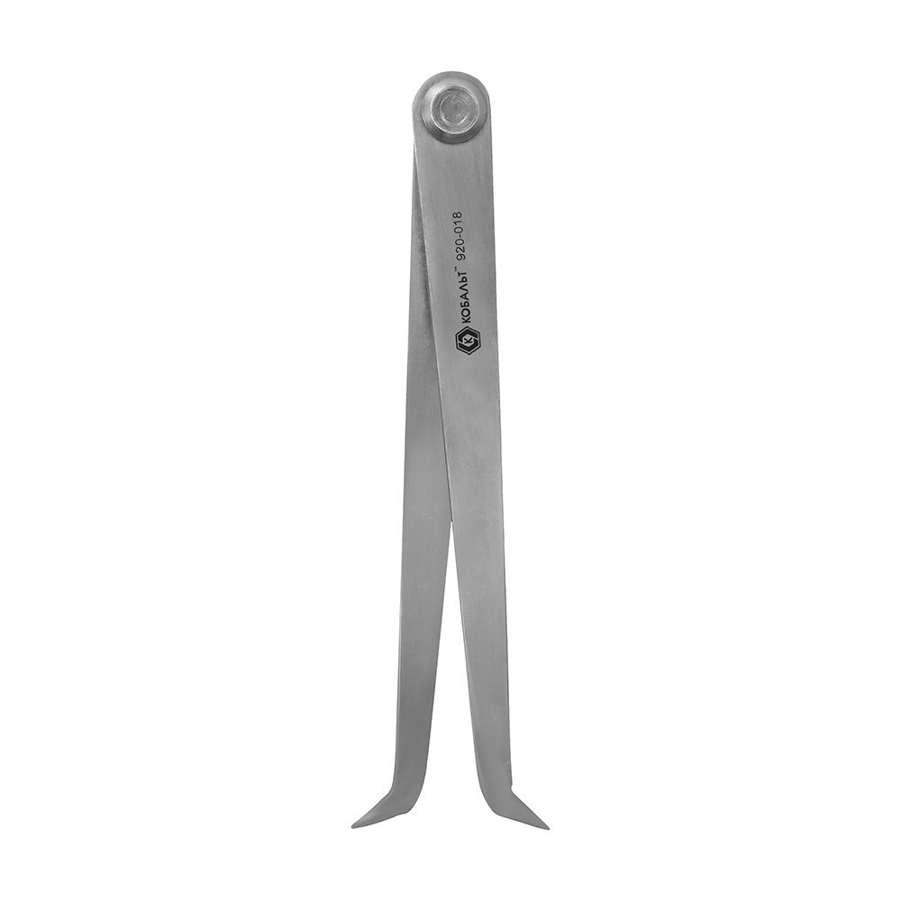 Кронциркуль для разметки и внутренних измерений до 175 мм, из углеродистой стали, подвес КОБАЛЬТ