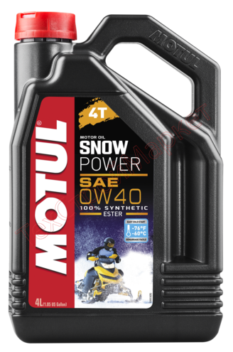 Масло MOTUL Snowpower 4T 0W40 (4л) PS