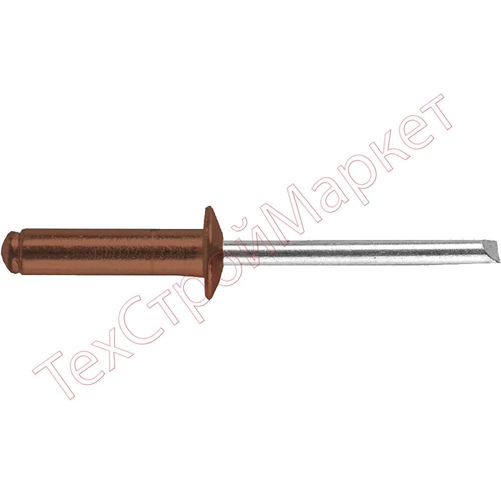 Алюминиевые заклепки Color-FIX, 4.0 х 10 мм, RAL 8017 шоколадно-коричневый, 50 шт., STAYER Professional