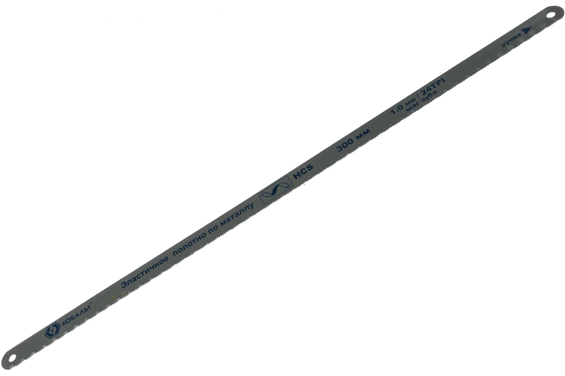 Полотна ножовочные по металлу 300 мм, двухсторонние, шаг 1.0 мм/24TPI, HCS КОБАЛЬТ