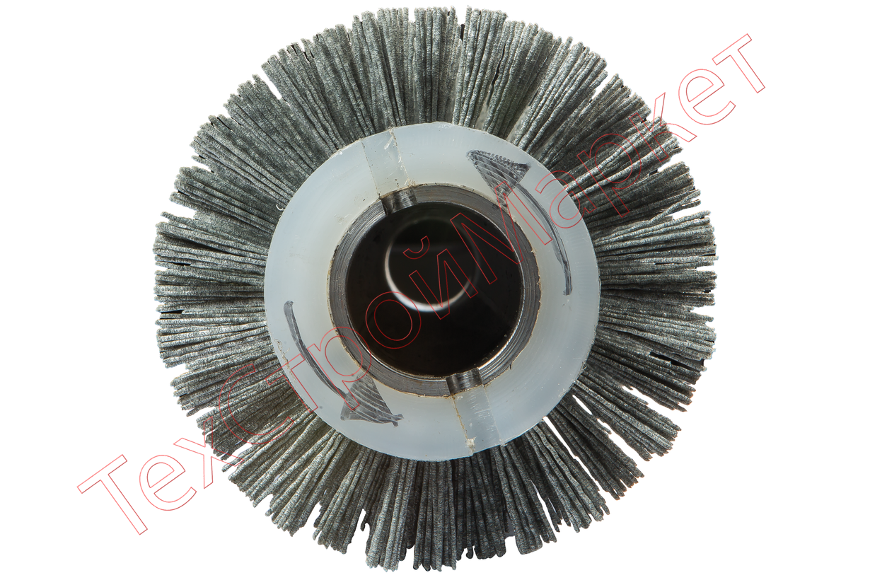 Щетка-валик брашировальная для JET DDS-237 и Powermatic DDS-237 Д163х940мм, ворс полимер абразив P80