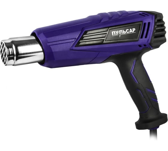 Фен строительный  ФС 2001-2Д (2000Вт, 60-600*C,300/500л/мин, LED дисплей, 0,9кг) ПУЛЬСАР 