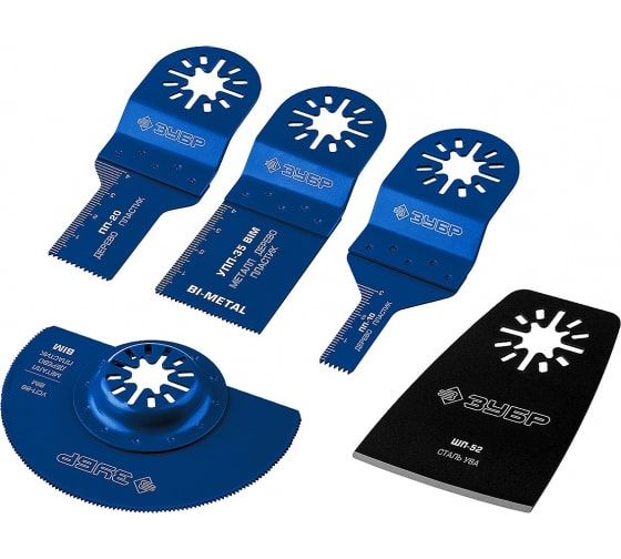 Набор насадок для реноватора, 5 предм., ЗУБР Профессионал, НР-5