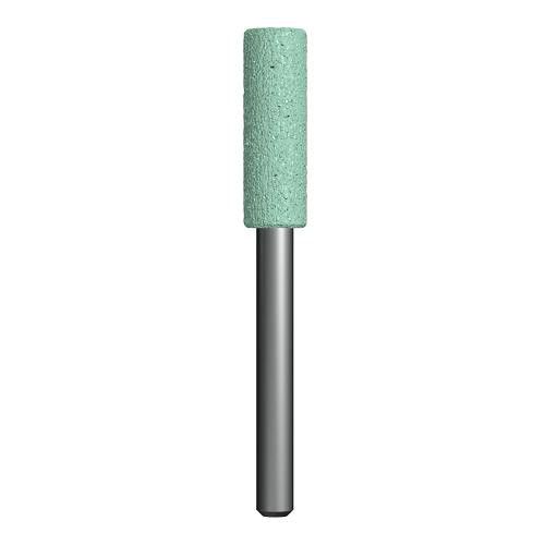 Шарошка абразивная карбид кремния, цилиндрическая 10х32 мм, хвост 6 мм, блистер ПРАКТИКА