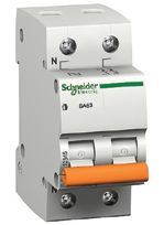 Выключатель автоматический 1Р+N ВА63 С 25А Schneider Electric Domovoy 11215 11215