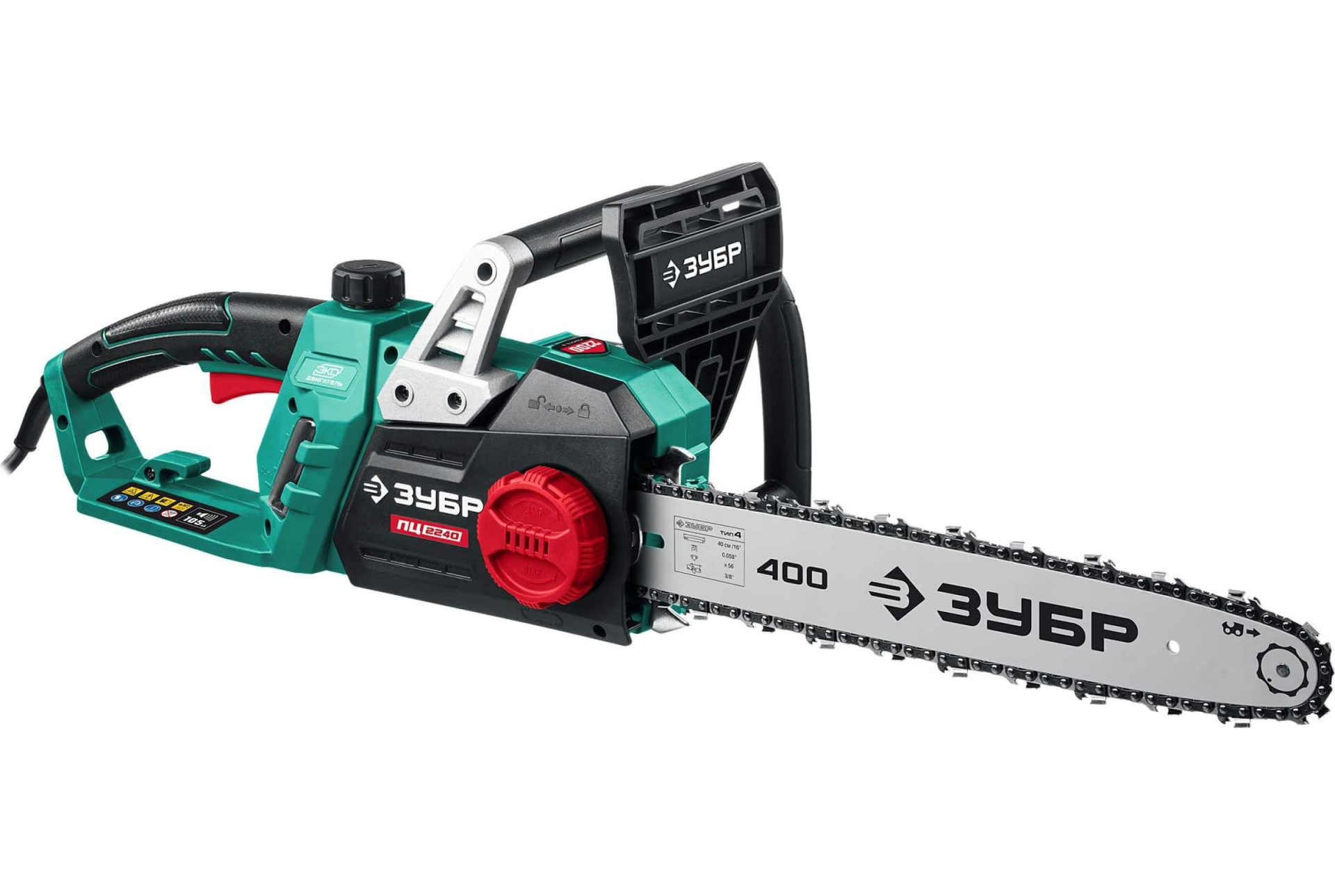 Пила цепная электрическая ЗУБР  2200 Вт, 40 см шина
