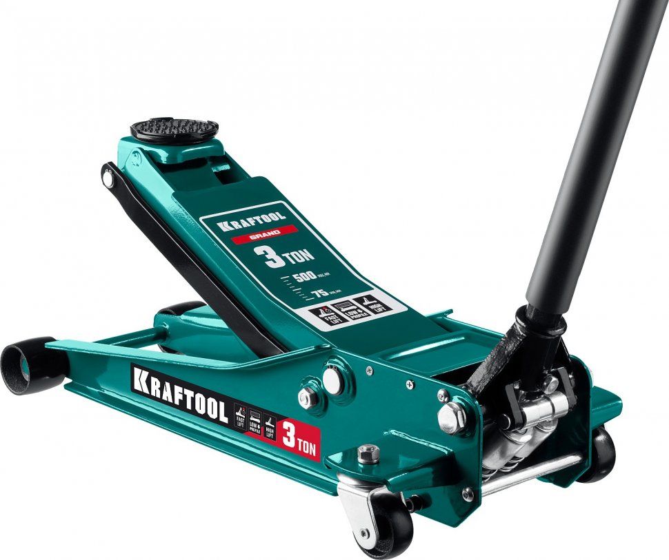 Домкрат подкатной  универсальный для СТОKRAFTOOL GRAND 3т 75-500мм 