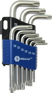 Набор ключей угловых КОБАЛЬТ Tamper TORX