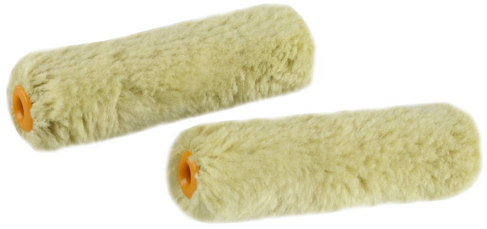 Мини-ролик SYNTEX ПОЛИАКРИЛ малярный, ворс 12мм, бюгель 6мм, 15х110мм, STAYER Master