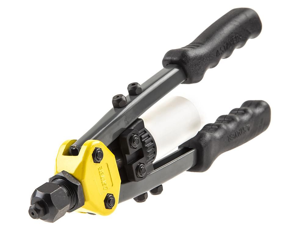 Заклепочник двуручный компактный  для заклёпок из Al, стали, нерж. стали d=2, STAYER "RX700" HERCULES