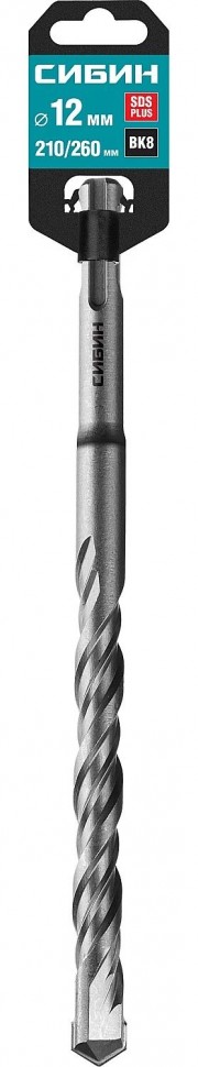 Бур SDS-plus 12 х 260 мм СИБИН