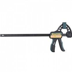 Струбцина "EcoKraft" ручная пистолетная, пластиковый корпус, 600/800мм, 150кгс,KRAFTOOL "EXPERT"