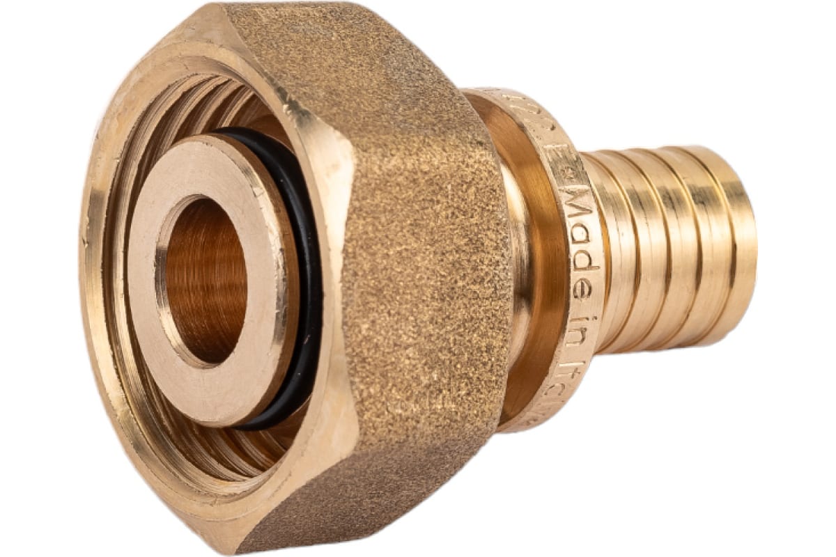 Соединитель надвижной с накидной гайкой под ЕВРОКОНУС 16(2,2) х 3/4" (VALFEX) (200/10) K