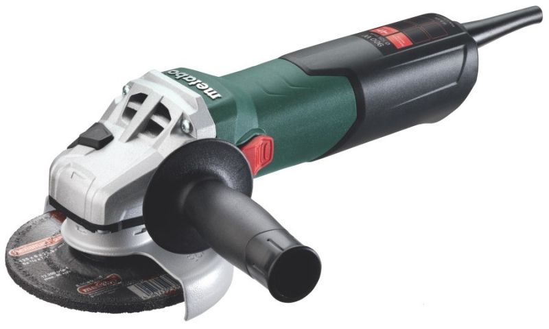 Машина шлифовальная угловая Metabo W 9-125 (Муфта Metabo S-automatic для максимальной защиты при заклинивании диска)