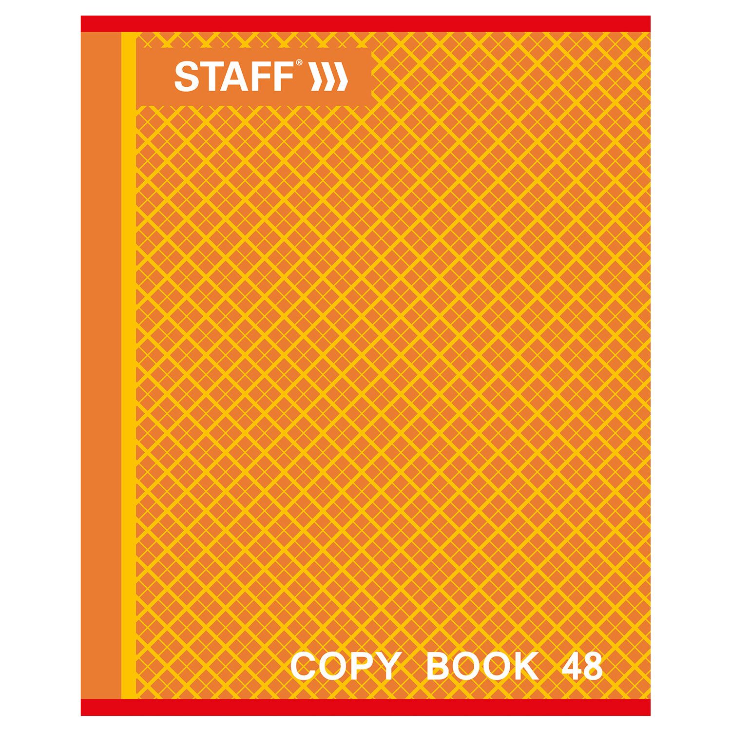 Тетрадь А5, 48 л., STAFF, клетка, офсет №2 ЭКОНОМ, обложка картон, "АБСОЛЮТ", 402784