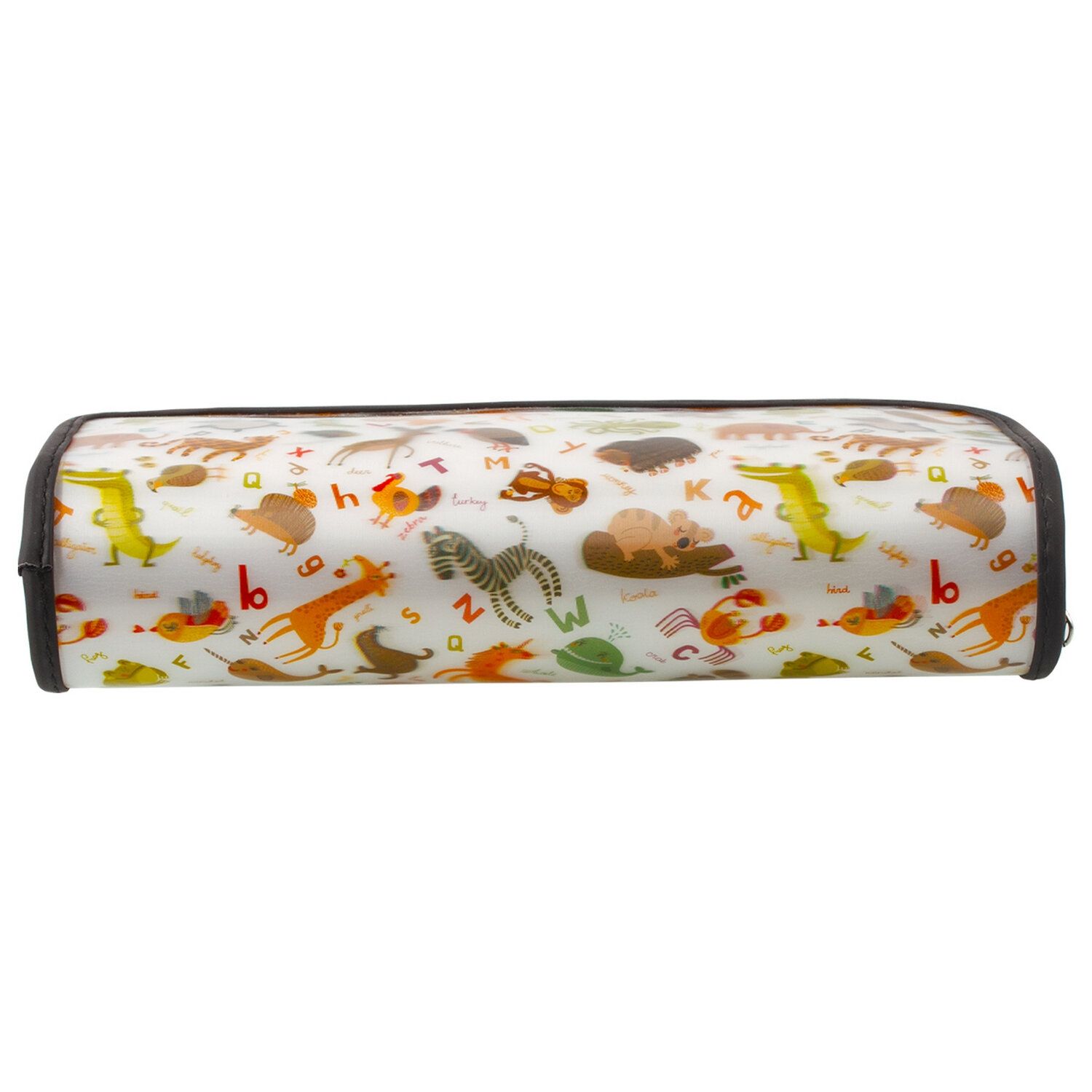 Пенал-косметичка BRAUBERG, с эффектом 3D, пластик, "Алфавит", 22х10х5 см, 227303