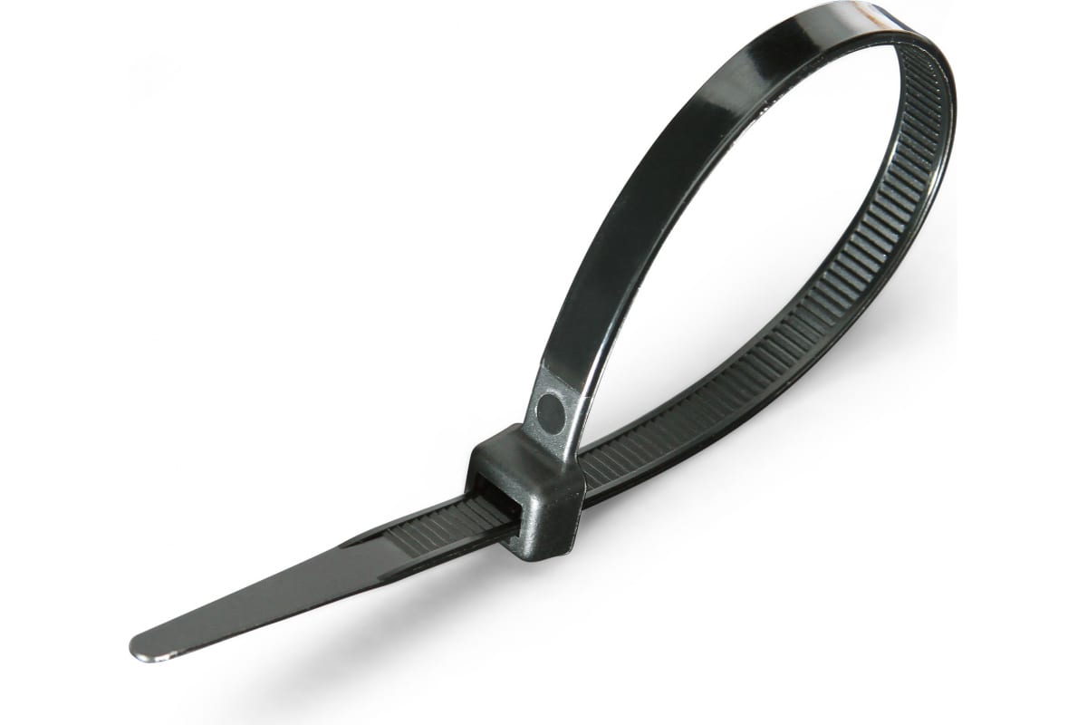 Хомут (стяжка) нейлон 5.0 x 400 черный (100шт) КСС Fortisflex 