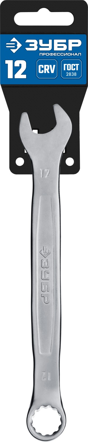 Ключ комбинированный гаечный 12 мм, ЗУБР