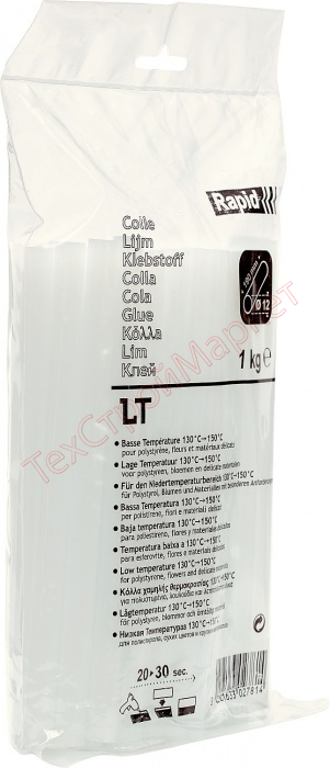 RAPID d12 x 190 мм, 1 кг, профессиональный, низкотемпературный клеевой стержень