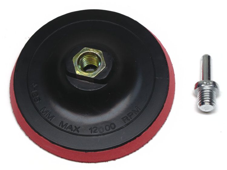 Тарелка опорная толстая  для УШМ под круг d 125мм. 