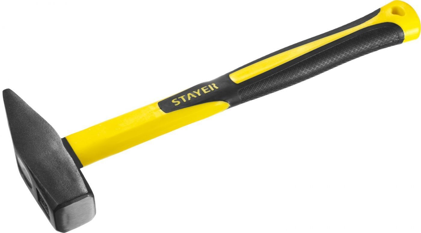 Молоток слесарный с фиберглассовой рукояткой 400 г STAYER Hercules
